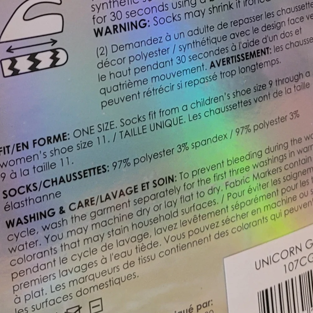 Coloring socks - Picture 3 of 3